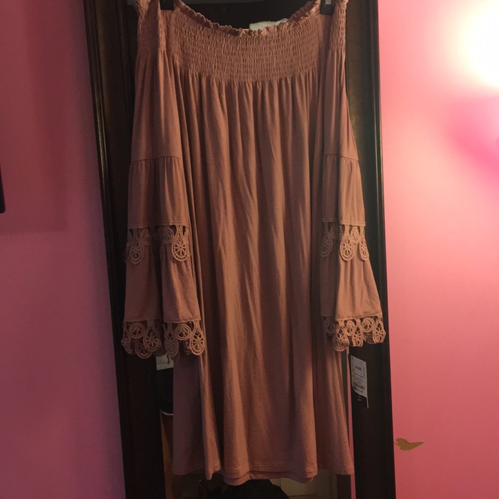 Off the shoulder dress